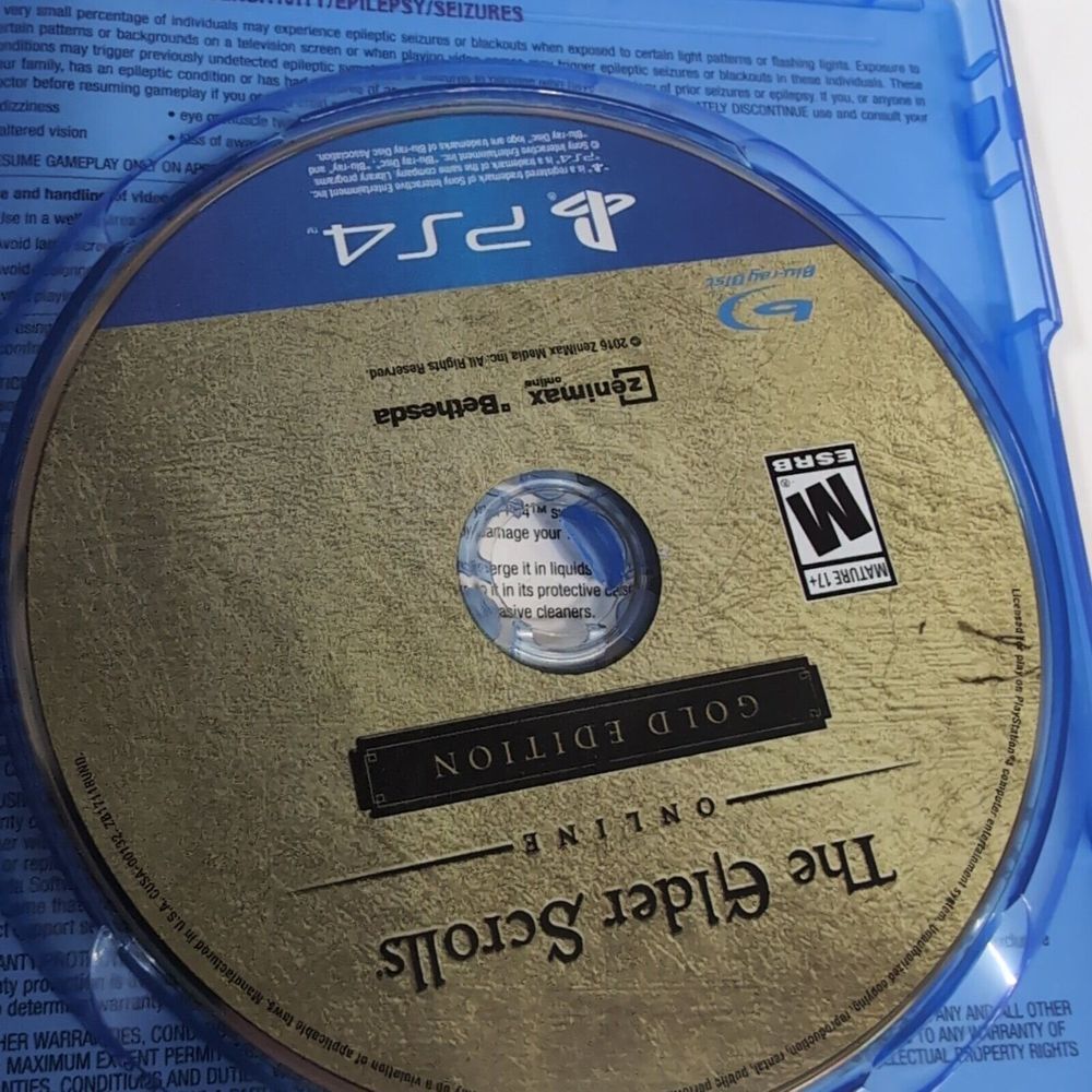 The Elder Scrolls Gold PS4‎ / Battlefield 4 PS4 Bundle EUC - Picture 4 of 6